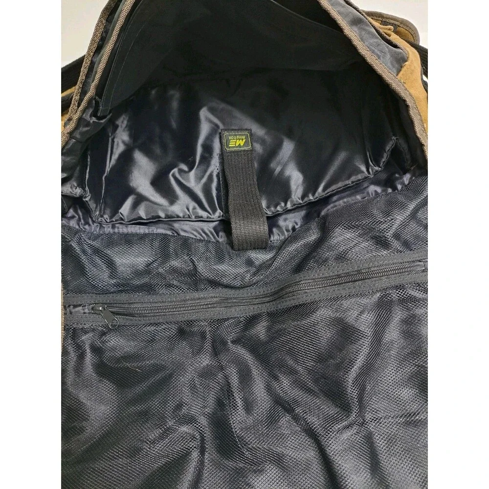 Mobile Edge Canvas Laptop Messenger Briefcase Crossbody Bag Brown School Carry